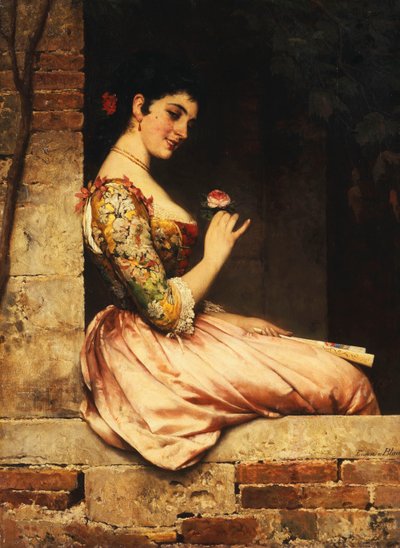 A Rosa Rosa, de Eugen von Blaas