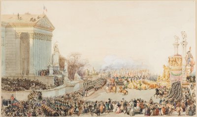 A tradução das cinzas de Napoleão: 15 de dezembro de Eugene Louis Lami