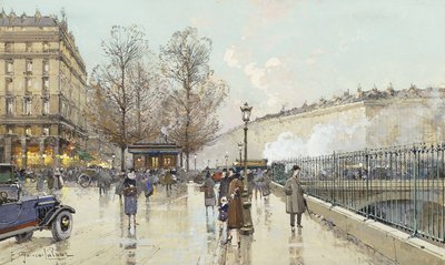 Boulevard Pereire, Paris de Eugene Galien-Laloue