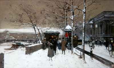 Quai de Seine de Eugene Galien-Laloue
