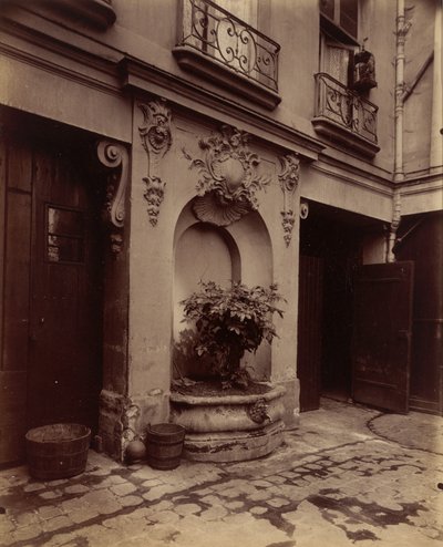 Antigo Hôtel des Parlementaires, 3 Rue des Lions de Eugène Atget