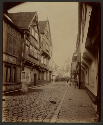 Beauvais, beco sem saída da Manufatura de Eugène Atget