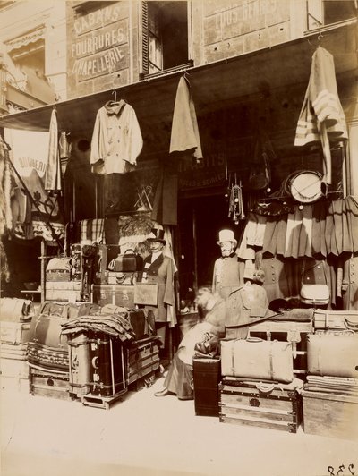 Loja - rue du Petit Thomas de Eugène Atget