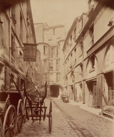 Cour du Dragon de Eugène Atget