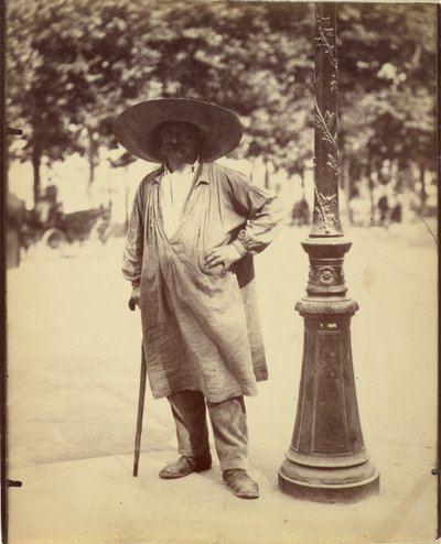 Fort de la Halle (carregador de mercado) de Eugène Atget