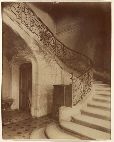 Hotel de la Brinvilliers, o envenenador, Rue Charles V 12 de Eugène Atget