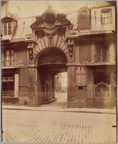 Hôtel du Magistrat de Bordeaux, 30 rue des Francs-Bourgeois de Eugène Atget