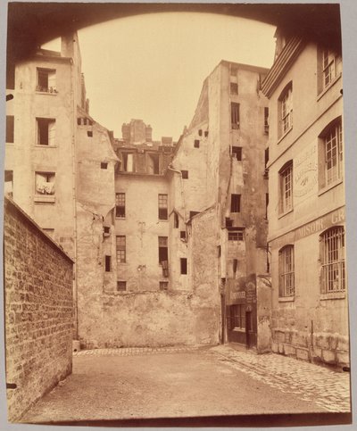 Beco sem saída du Bœuf, rue Valette de Eugène Atget