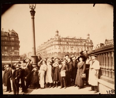 O Eclipse, abril de 1912 de Eugène Atget