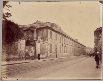 Museu de História Natural, rue Geoffroy Saint-Hilaire de Eugène Atget