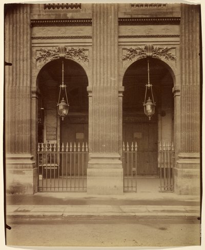 Palais-Royal de Eugène Atget
