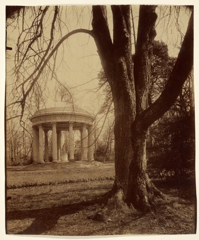 Petit Trianon (O Templo do Amor, Petit Trianon) de Eugène Atget