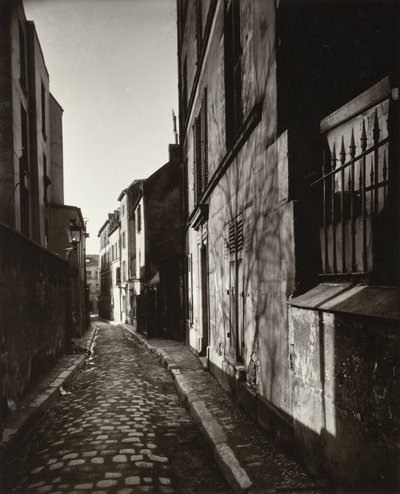 Rue St. Rustique, março de 1922 de Eugène Atget