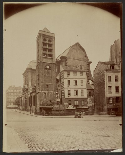 Sainte-Nicolas-du-Chardonnet de Eugène Atget