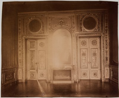 Salão, interior do Hôtel de Lauzun de Eugène Atget