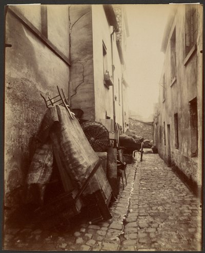 Um recanto da Cité Doré, boulevard de la Gare de Eugène Atget