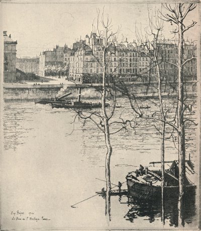 A Torre do Relógio, 1915 de Eugene Bejot