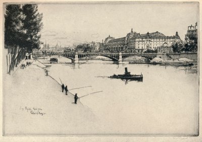 `O Palácio de Orsay, 1915 de Eugene Bejot