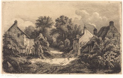 Le chemin de Grens (O Caminho dos Jardins) de Eugene Bléry