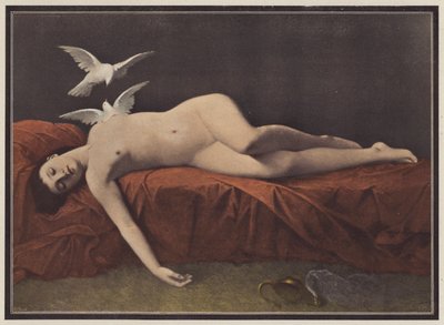 O sonho (cor litho) de Eugene Brunclair