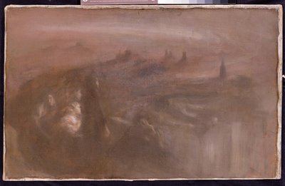 Aurora (óleo sobre tela) de Eugène Carrière