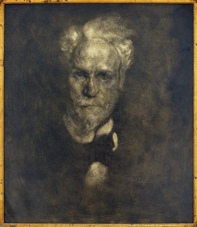 Retrato de Henri Rochefort (1831-1913), antes de 1896 (óleo sobre tela) de Eugène Carrière
