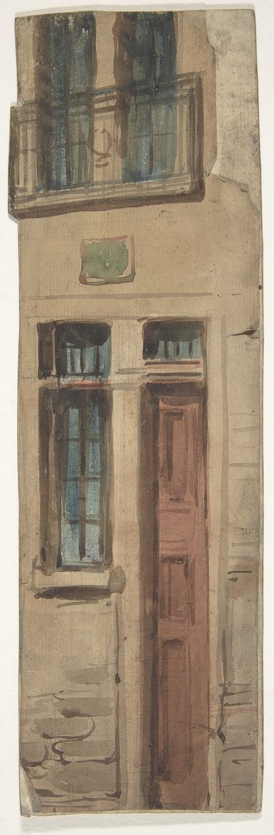 Projeto para um cenário na Ópera, Paris, 1830-90. de Eugene Ciceri