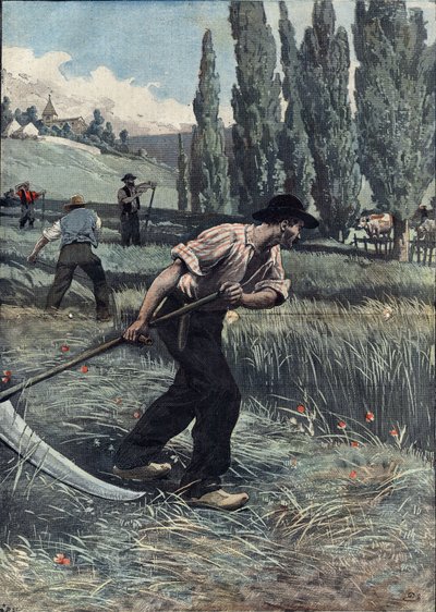 Ilustração de Damblans em "Le Pelerin" de 5 de junho de Eugene Damblans