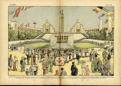 Ilustração de Eugene Damblans (1865-1945) em Le Pelerin de Eugene Damblans