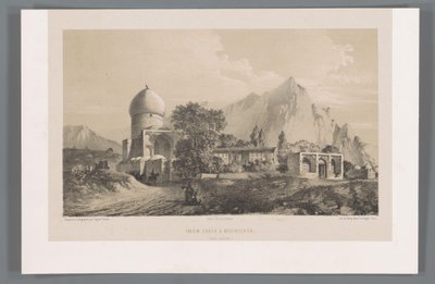 Vista de Imamzadeh Komijan no Iraque-i Ajaman
Imâm Zadeh à Koumichâh (Iraq Adjemi) (título sobre o objecto)
Paisagens persas (título da série)
Perse moderne (título da série) de Eugene Flandin