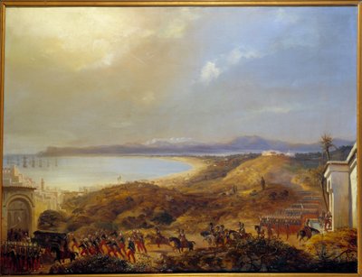 O exército francês entrou em Argel a 5 de Julho de Eugene Flandrin