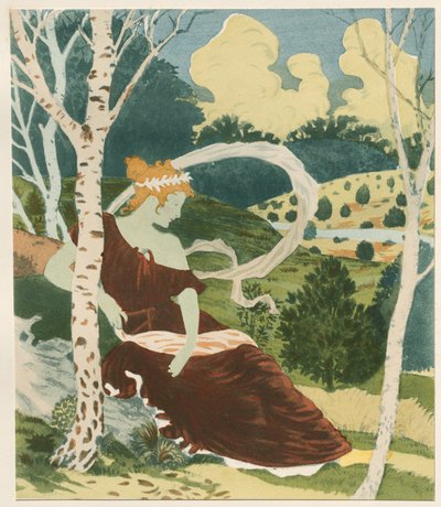 Na floresta, 1899. de Eugene Grasset