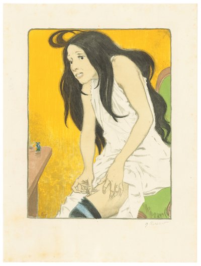 Morfinomane, de: O Álbum de Impressão Original da Galeria Vollard de Eugene Grasset