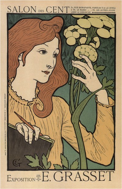 Salon des Cents, 1894 de Eugene Grasset