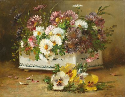 Ainda vida de flores de Eugene Henri Cauchois