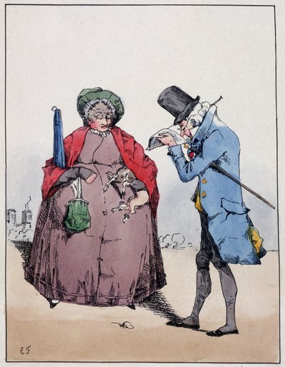 Casal burguês, Jardin du Luxembourg - in "Souvenirs d