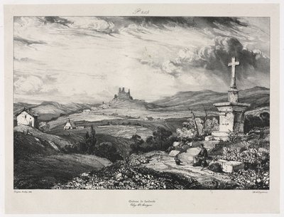 Castelo Larderole de Eugene Isabey