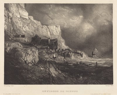 Arredores de Dieppe de Eugene Isabey