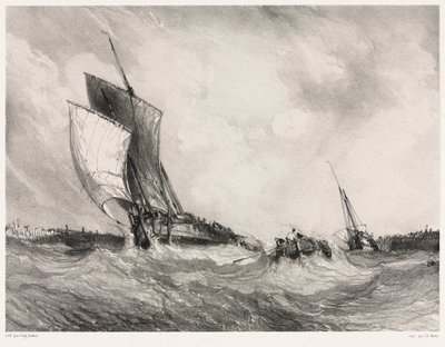 Seis Fuzileiros Navais: Retorno ao Porto de Eugene Isabey