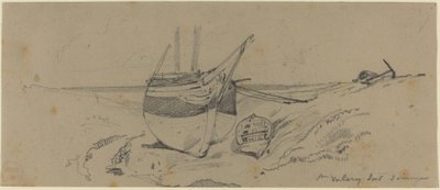 St. Valery sur Somme de Eugene Isabey