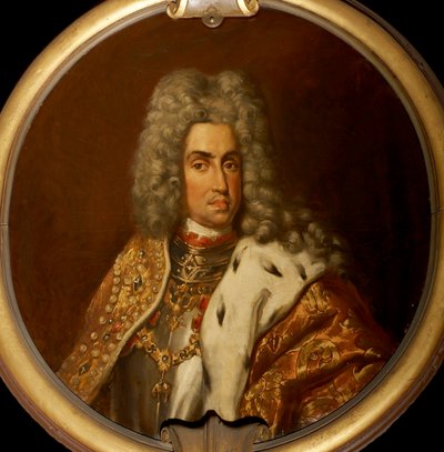 Retrato de Carlos VI 1685-1740, Sacro Imperador Romano, 1885. de Eugene Joors