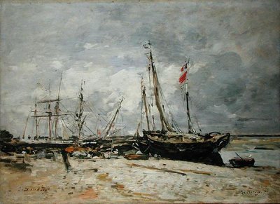 Le Crotay de Eugene Louis Boudin