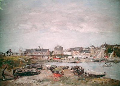 Vista do Porto, Trouville de Eugene Louis Boudin