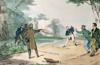 Um duelo de Eugene Louis Lami