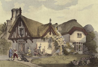 Uma casa de campo de Eugene Louis after Lami