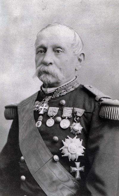 Retrato de Victor-Louis-François Fevereiro de Eugene Pirou