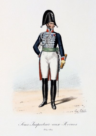 Vice-Inspetor de Revistas, 1814-17 de Eugene Titeux