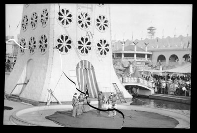 Luna Park, 1903 (nitrato negativo) de Eugene Wemlinger