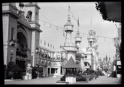 Luna Park, 1909 (nitrato negativo) de Eugene Wemlinger