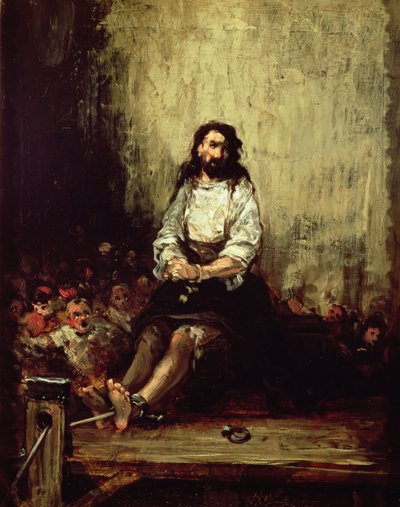 A vítima da tortura de Eugenio Lucas Velázquez